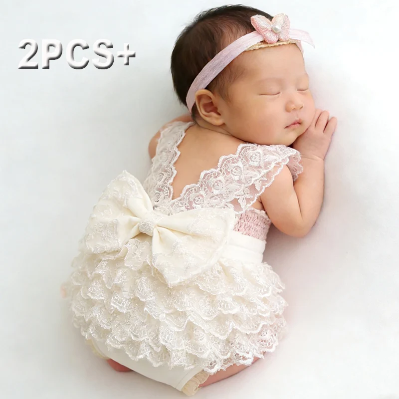 Baby Clothing Newborn - Кружевной комбинезон для фотосъемки новорожденных Ylsteed,