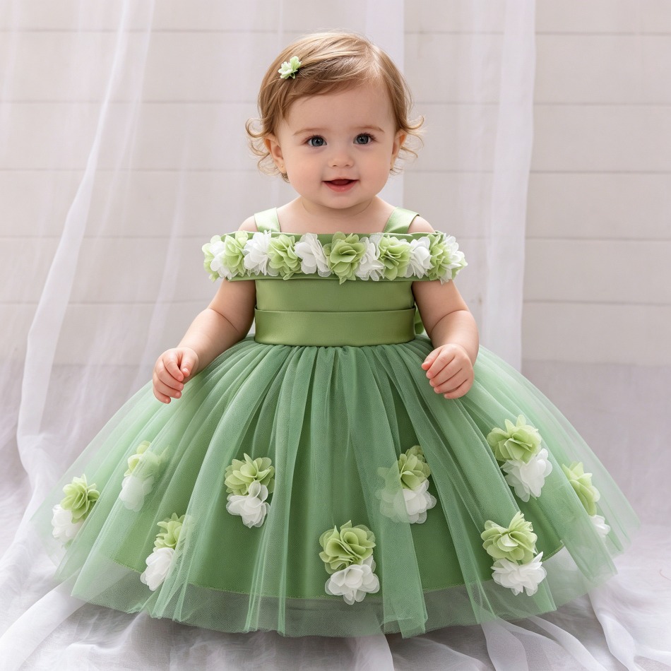 Baby Z Clothing - Новое платье для маленьких девочек на