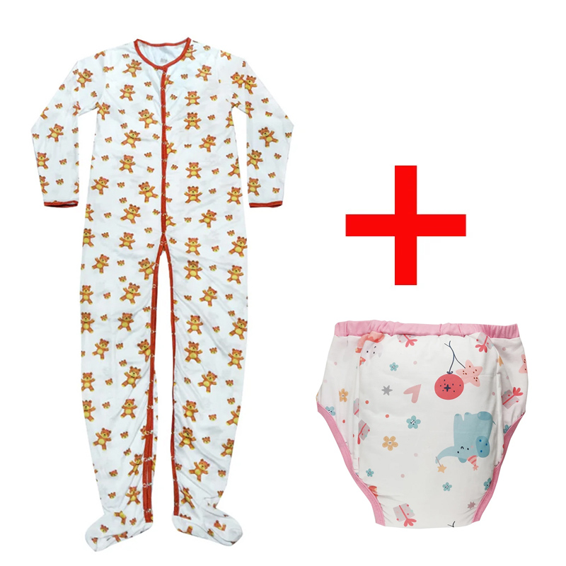 Romper Onesie Baby - Один комплект для взрослых, пижамы-комбинезоны и