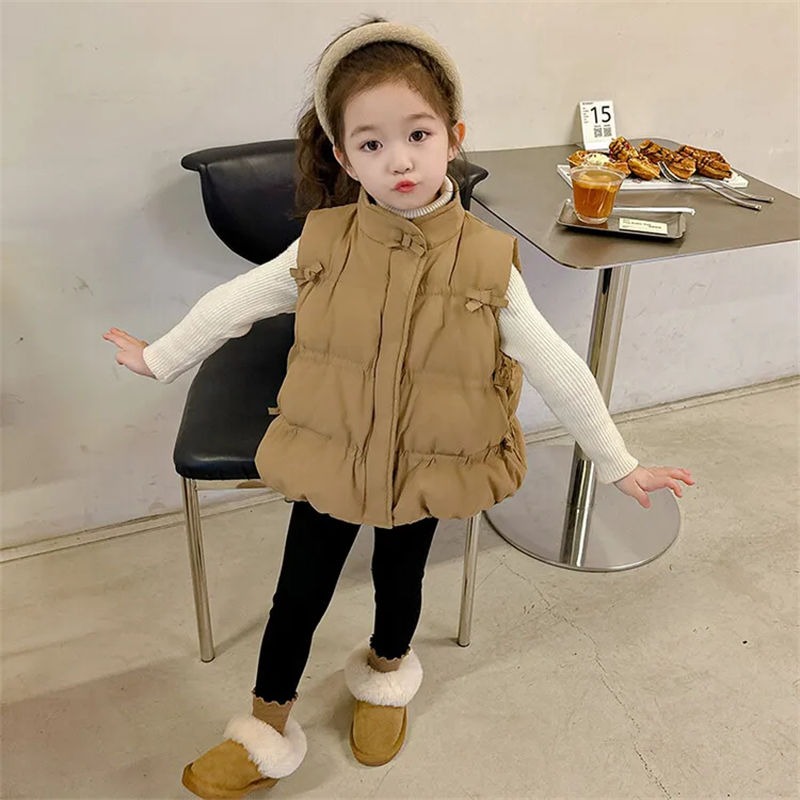 Baby Clothing Designer - Утолщенный зимний жилет для девочек, новинка