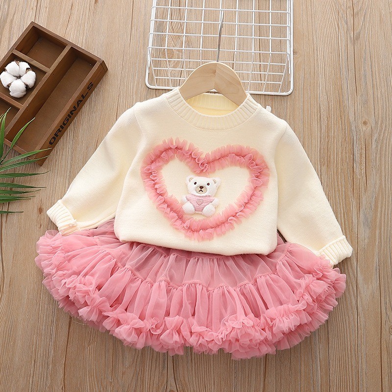 Baby Clothing Jumper - Комплект из джемпера и пышной юбки