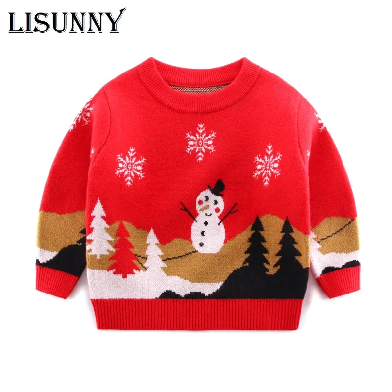 Baby Clothing Jumper - Осенне-зимний детский рождественский свитер, джемпер, пальто,