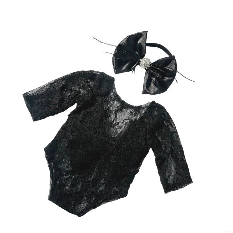 Baby Clothing Newborn - Элегантный кружевный комбинезон и набор для