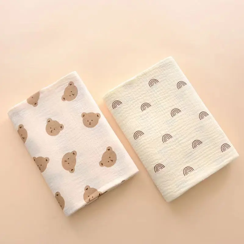Muslin Swaddle Wrap - 2 шт., хлопковые муслиновые одеяла, детское