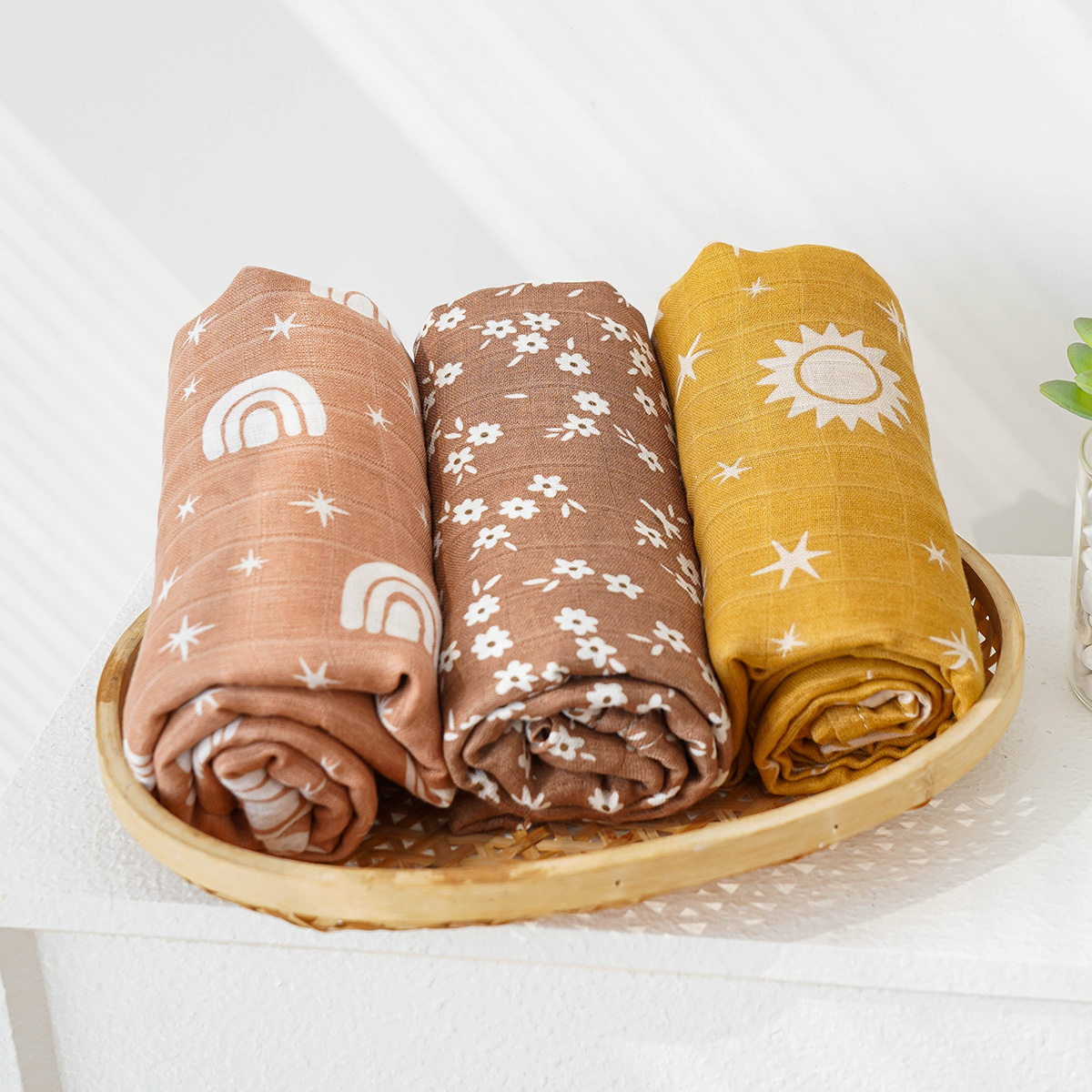 3 шт./комплект, мягкие хлопков – обзор и цена Muslin Swaddle Wrap