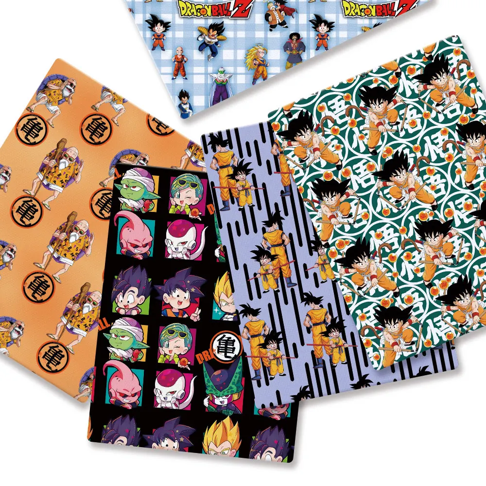 Ткань с принтом Dragon Ball дл – обзор и цена Baby Clothing Quilt