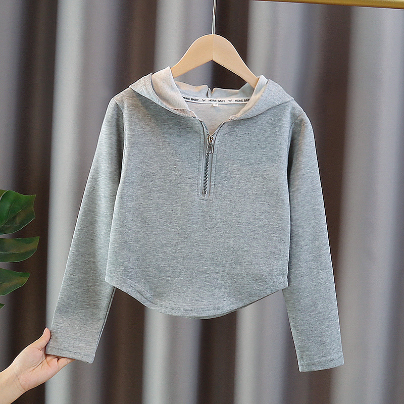 Хлопковый однотонный укороченн – обзор и цена Baby Clothing Zipper