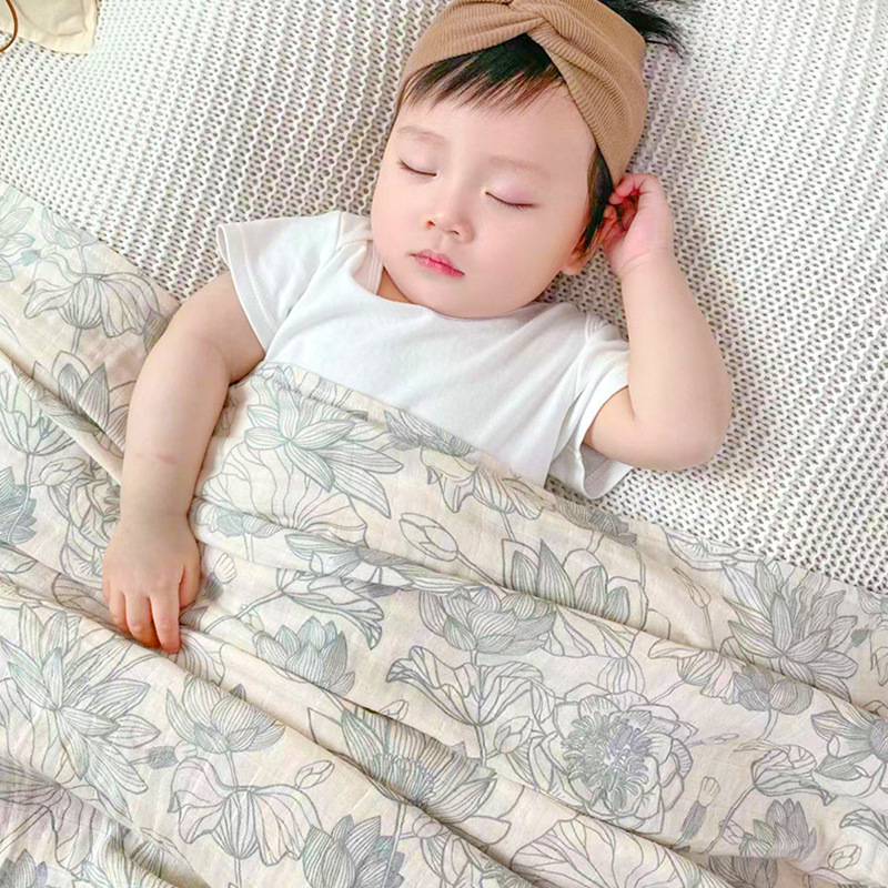 Хлопковое детское пеленальное  – обзор и цена Muslin Swaddle Wrap