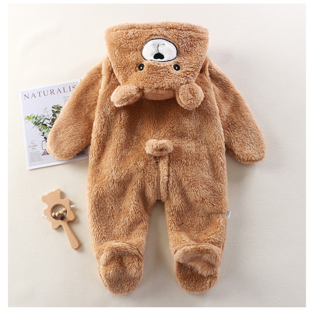 Теплый пушистый комбинезон для – обзор и цена Romper Onesie Baby