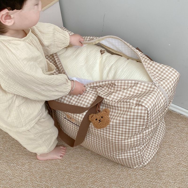 Хлопковая сумка-органайзер для – обзор и цена Baby Clothing Quilt