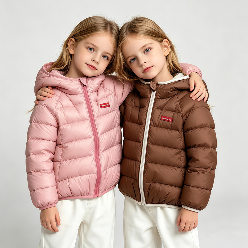 Новая зимняя куртка с капюшоно – обзор и цена Baby Clothing Zipper