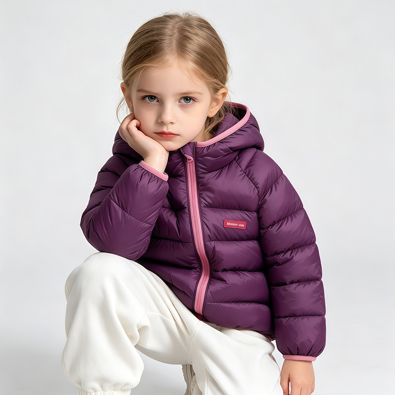 Новая зимняя куртка с капюшоно – обзор и цена Baby Clothing Zipper