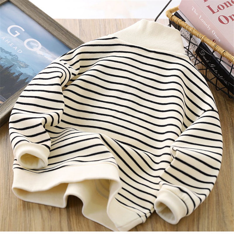 Толстовка в полоску для мальчи – обзор и цена Baby Clothing Zipper