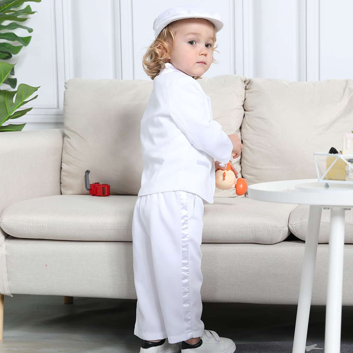 5 шт., белые наряды для крещен – обзор и цена Baby Clothing Designer
