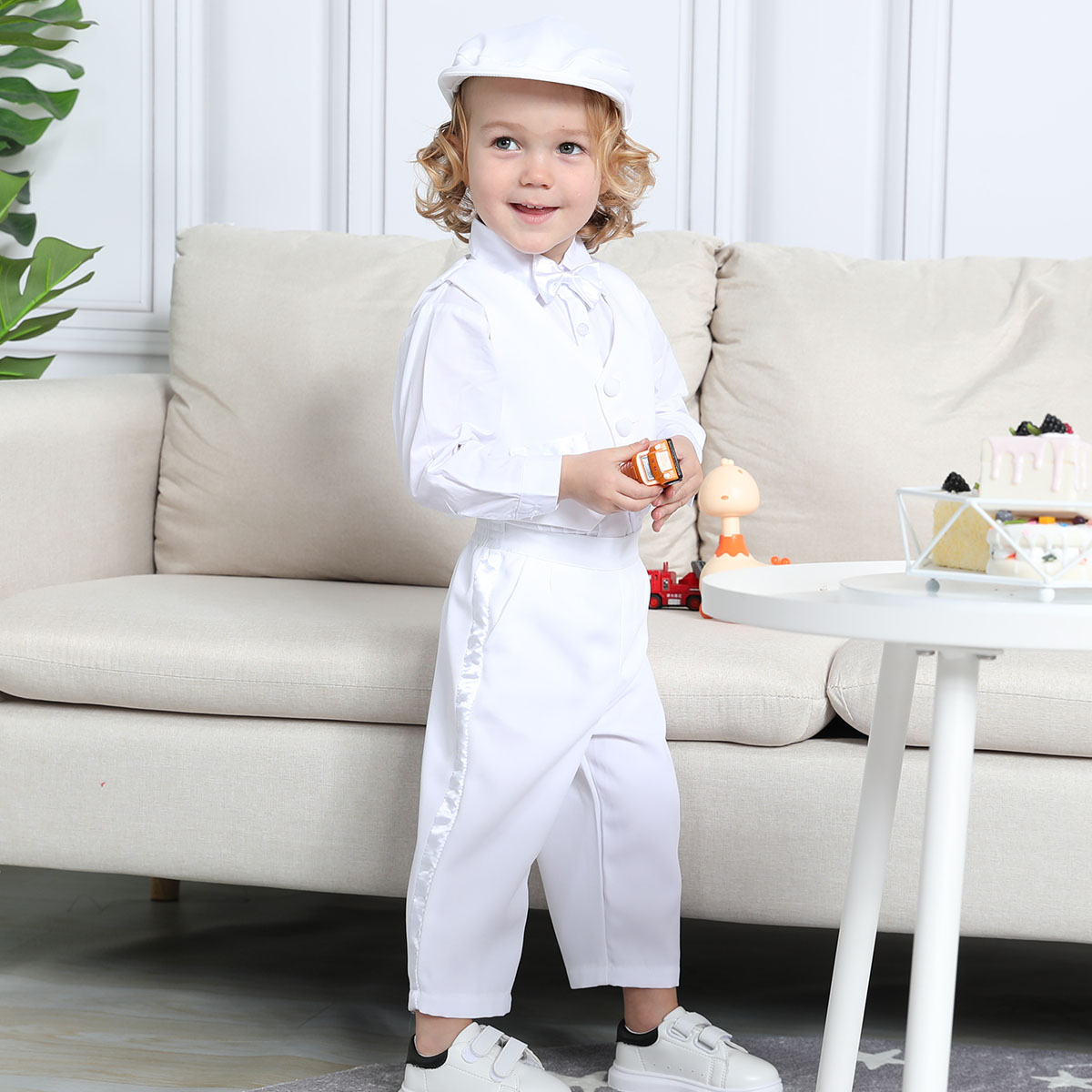 5 шт., белые наряды для крещен – обзор и цена Baby Clothing Designer
