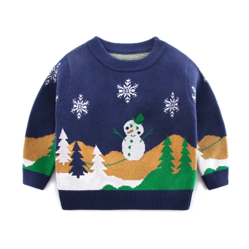 Осенне-зимний детский рождеств – обзор и цена Baby Clothing Jumper