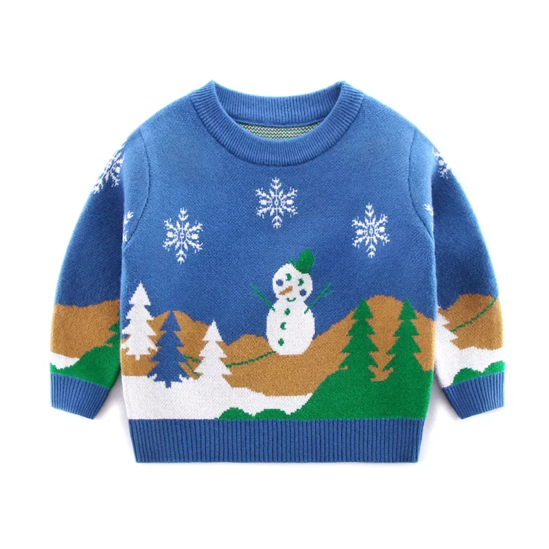 Осенне-зимний детский рождеств – обзор и цена Baby Clothing Jumper