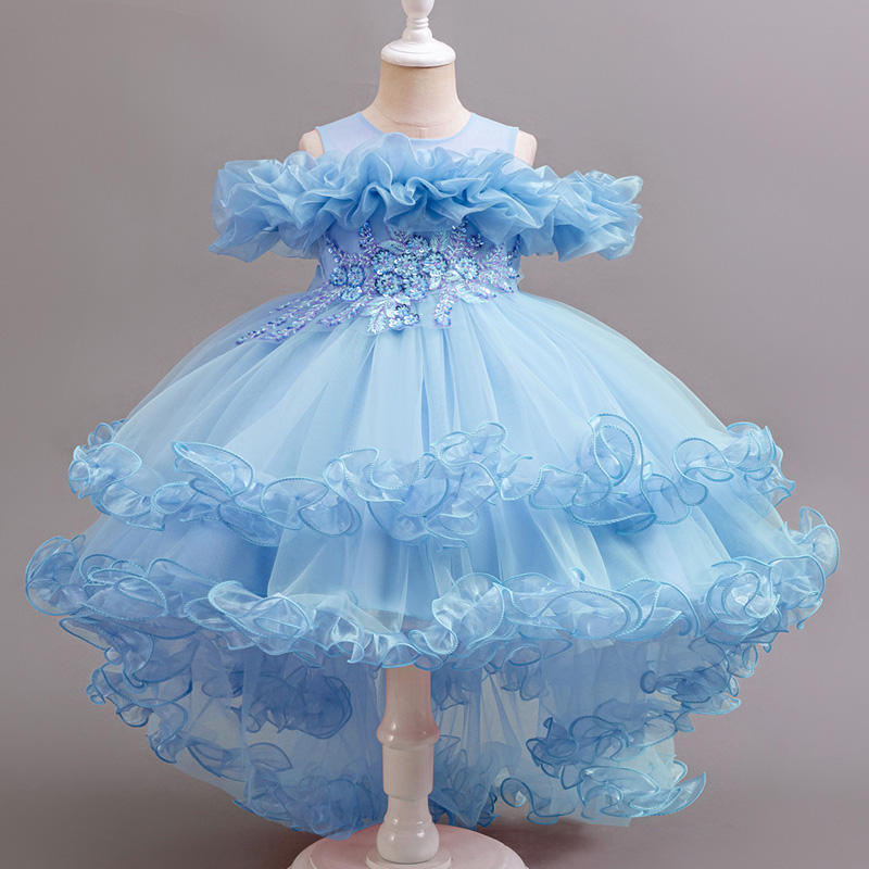 Платье принцессы с цветочным у – обзор и цена Baby Z Clothing
