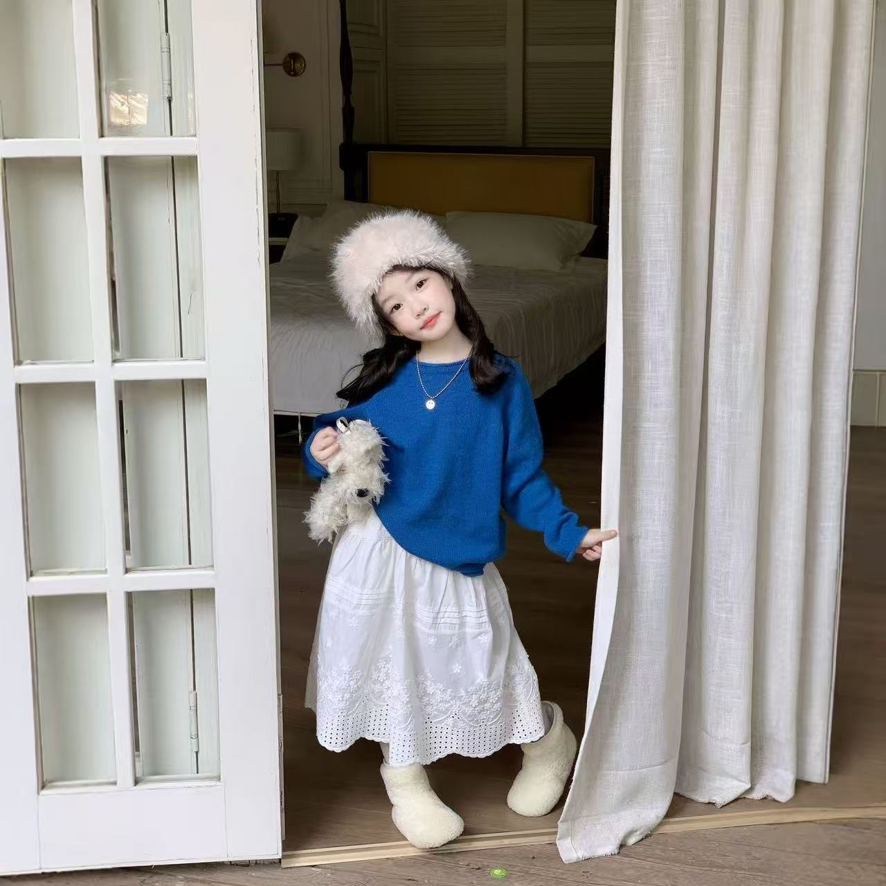 Весенне-осенний вязаный свитер – обзор и цена Baby Clothing Jumper